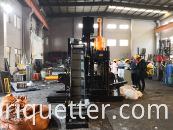 Y83-500 Hydraulic Metal Briquette Machine for Recycling Scrap Copper